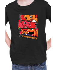 Детска Тениска Japan Manga Anime Comics Animation Pokemon Charmander Stages