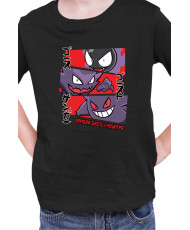 Детска Тениска Japan Manga Anime Comics Animation Pokemon Gastly Haunter