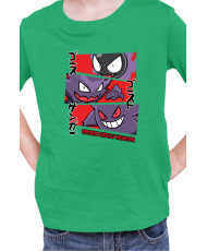 Детска Тениска Japan Manga Anime Comics Animation Pokemon Gastly Haunter