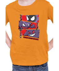 Детска Тениска Japan Manga Anime Comics Animation Pokemon Gastly Haunter