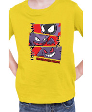 Детска Тениска Japan Manga Anime Comics Animation Pokemon Gastly Haunter