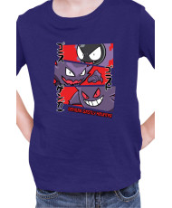 Детска Тениска Japan Manga Anime Comics Animation Pokemon Gastly Haunter