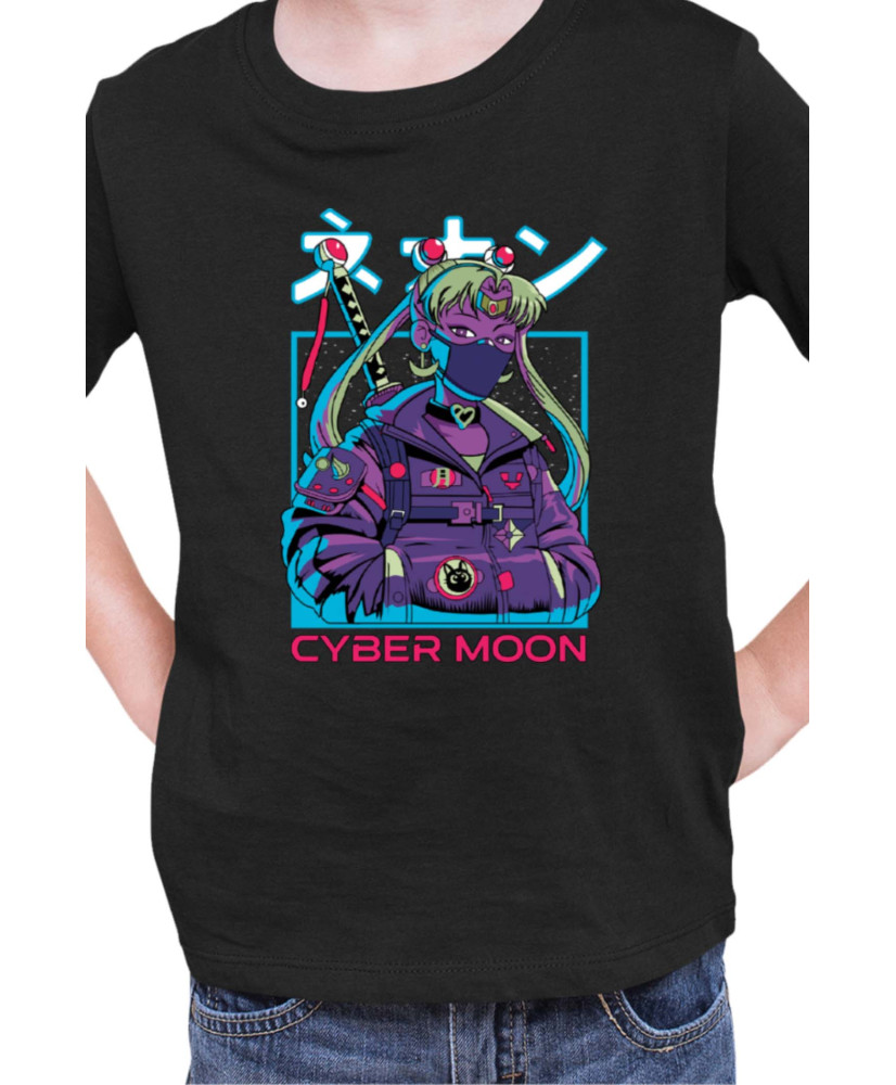 Детска Тениска Japan Manga Anime Comics Animation Sailor Moon Cyber Детска Тениска Japan Manga Anime Comics Animation Sailor Moon Cyber