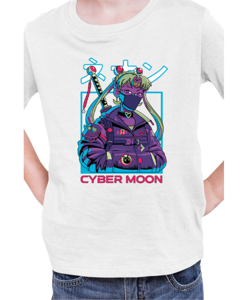 Детска Тениска Japan Manga Anime Comics Animation Sailor Moon Cyber