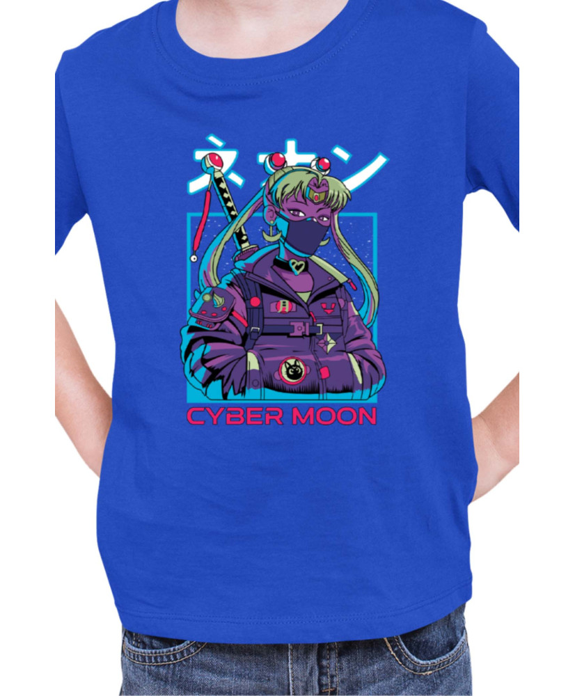 Детска Тениска Japan Manga Anime Comics Animation Sailor Moon Cyber Детска Тениска Japan Manga Anime Comics Animation Sailor Moon Cyber