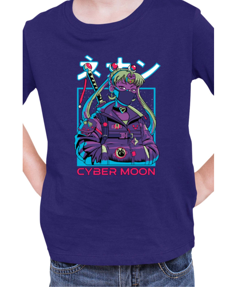 Детска Тениска Japan Manga Anime Comics Animation Sailor Moon Cyber Детска Тениска Japan Manga Anime Comics Animation Sailor Moon Cyber