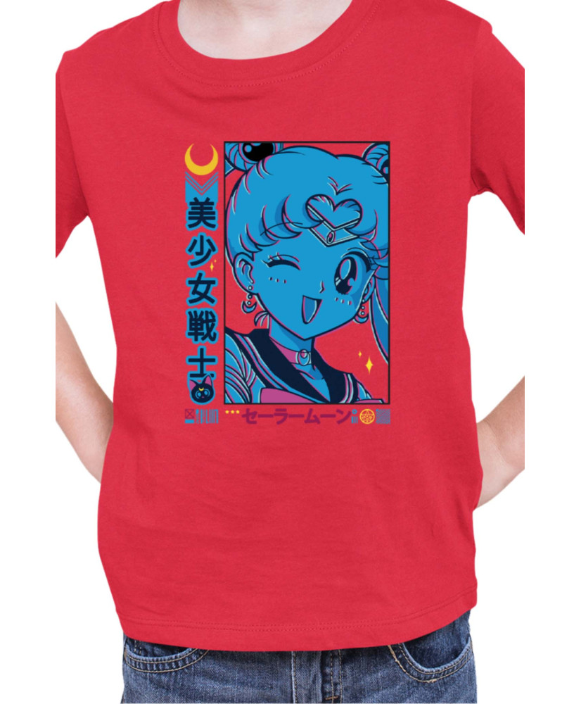 Детска Тениска Japan Manga Anime Comics Animation Sailor Moon Girl Warrior