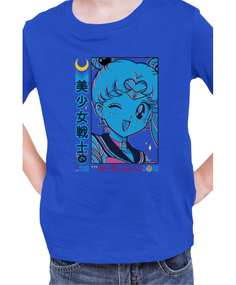 Детска Тениска Japan Manga Anime Comics Animation Sailor Moon Girl Warrior Детска Тениска Japan Manga Anime Comics Animation Sailor Moon Girl Warrior