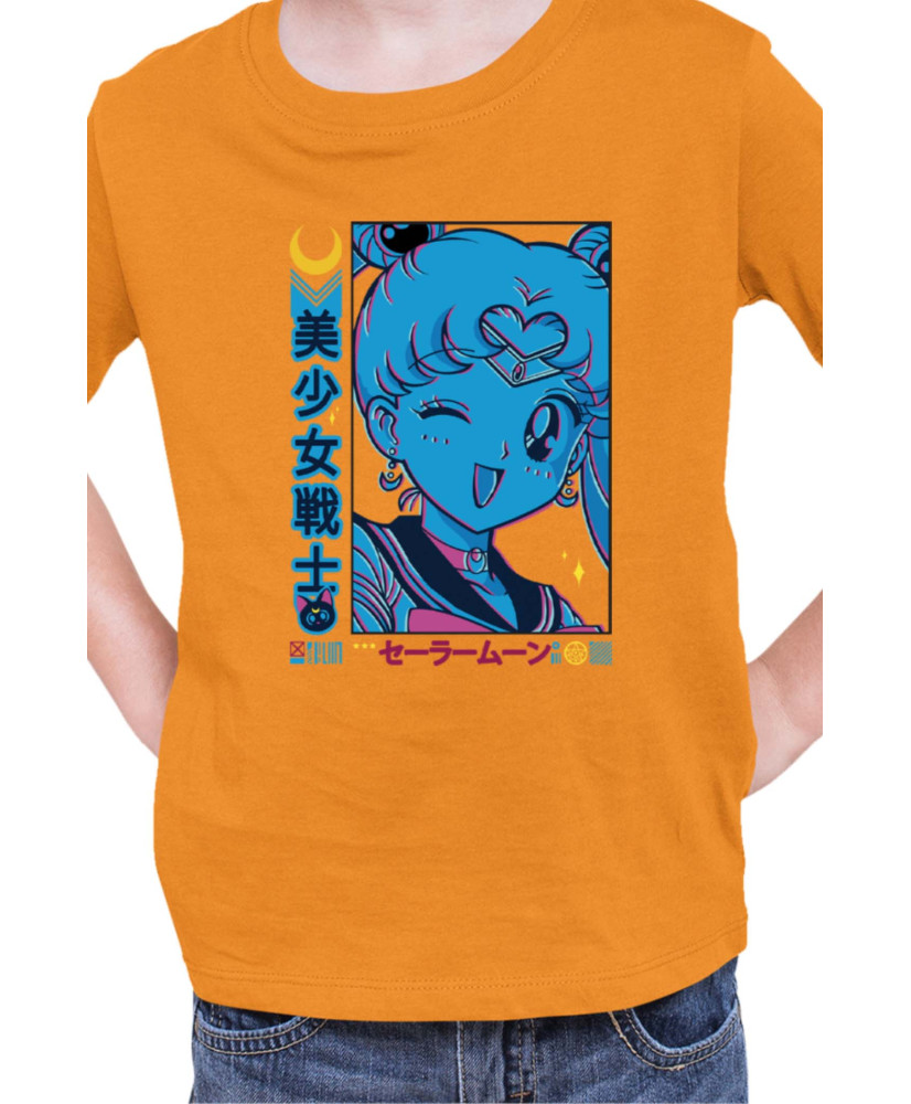 Детска Тениска Japan Manga Anime Comics Animation Sailor Moon Girl Warrior Детска Тениска Japan Manga Anime Comics Animation Sailor Moon Girl Warrior