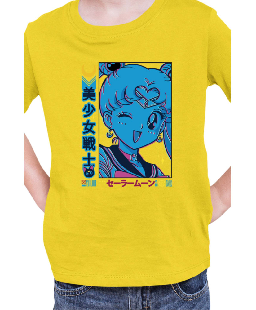 Детска Тениска Japan Manga Anime Comics Animation Sailor Moon Girl Warrior Детска Тениска Japan Manga Anime Comics Animation Sailor Moon Girl Warrior
