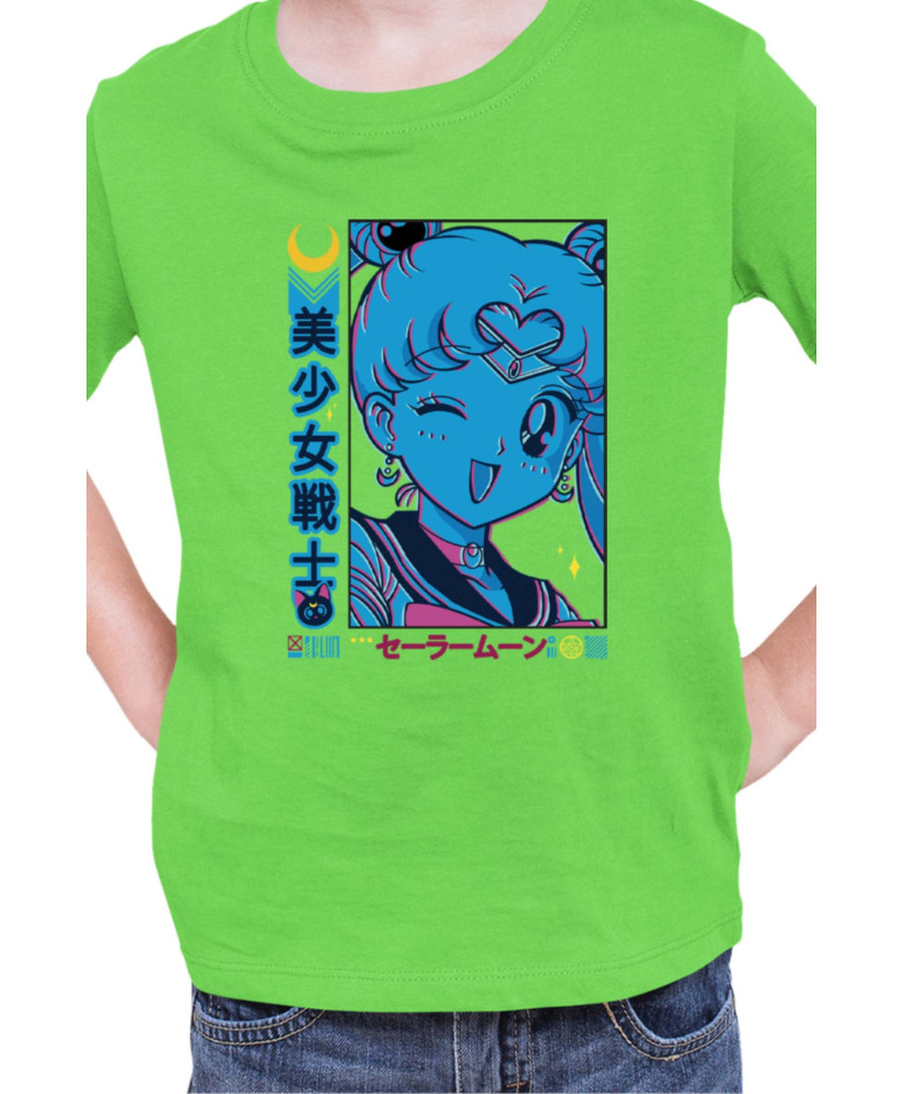 Детска Тениска Japan Manga Anime Comics Animation Sailor Moon Girl Warrior Детска Тениска Japan Manga Anime Comics Animation Sailor Moon Girl Warrior
