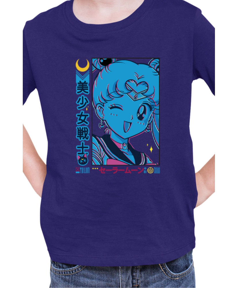 Детска Тениска Japan Manga Anime Comics Animation Sailor Moon Girl Warrior Детска Тениска Japan Manga Anime Comics Animation Sailor Moon Girl Warrior