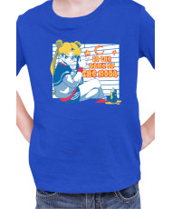 Детска Тениска Japan Manga Anime Comics Animation Sailor Moon In The Name Of Moon
