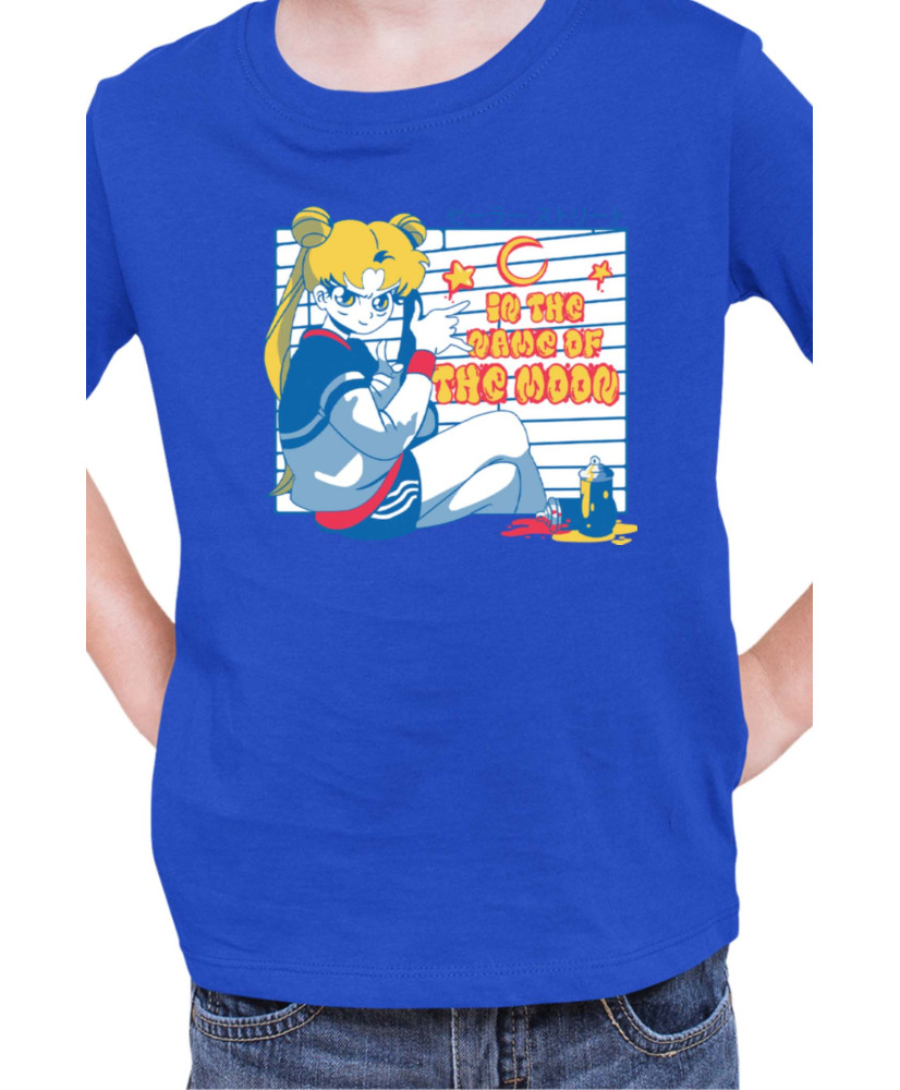 Детска Тениска Japan Manga Anime Comics Animation Sailor Moon In The Name Of Moon