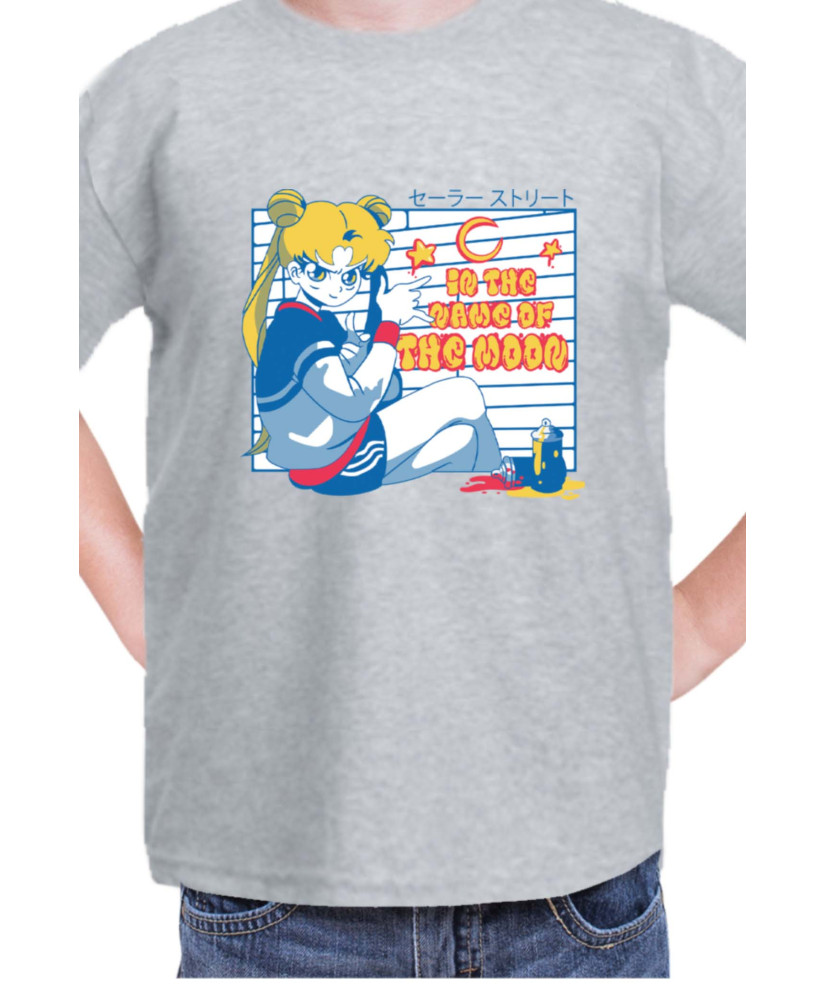 Детска Тениска Japan Manga Anime Comics Animation Sailor Moon In The Name Of Moon