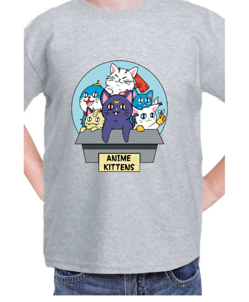 Детска Тениска Japan Manga Anime Comics Animation Sailor Moon Kittens Детска Тениска Japan Manga Anime Comics Animation Sailor Moon Kittens