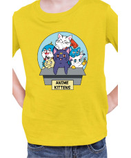 Детска Тениска Japan Manga Anime Comics Animation Sailor Moon Kittens