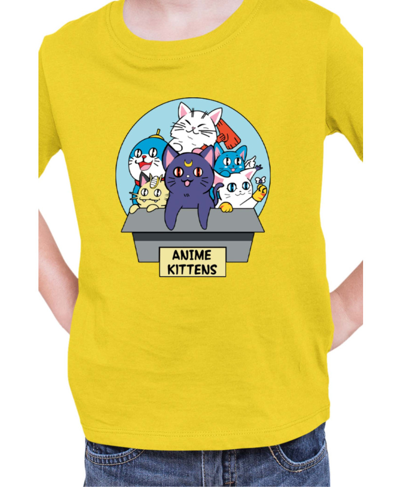 Детска Тениска Japan Manga Anime Comics Animation Sailor Moon Kittens