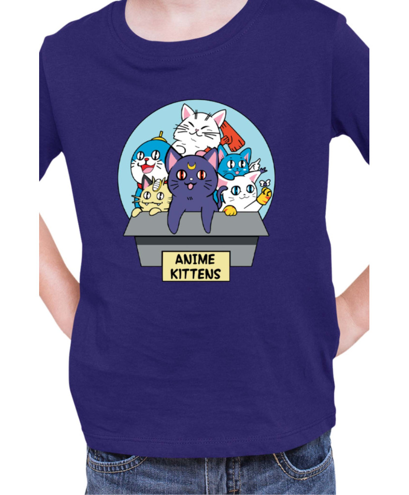 Детска Тениска Japan Manga Anime Comics Animation Sailor Moon Kittens Детска Тениска Japan Manga Anime Comics Animation Sailor Moon Kittens