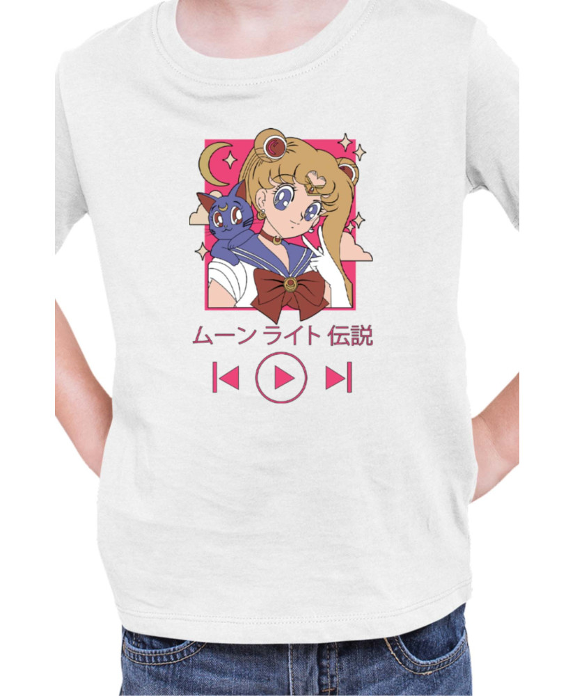 Детска Тениска Japan Manga Anime Comics Animation Sailor Moon Legend Of The Moonlight