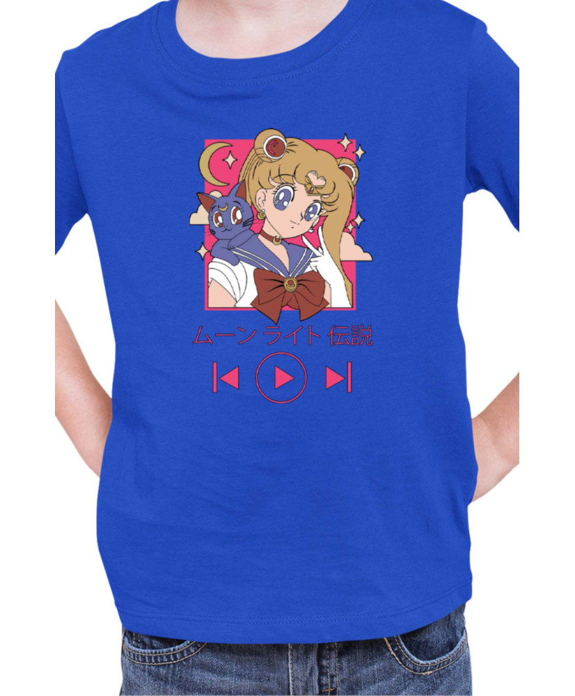Детска Тениска Japan Manga Anime Comics Animation Sailor Moon Legend Of The Moonlight