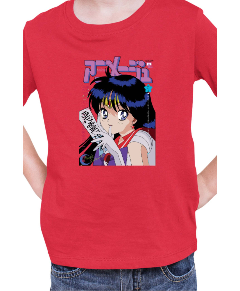 Детска Тениска Japan Manga Anime Comics Animation Sailor Moon Mars Детска Тениска Japan Manga Anime Comics Animation Sailor Moon Mars