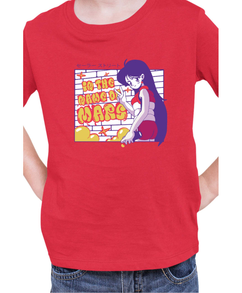 Детска Тениска Japan Manga Anime Comics Animation Sailor Moon Rei Hino Детска Тениска Japan Manga Anime Comics Animation Sailor Moon Rei Hino