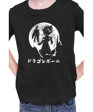 Детска Тениска Japan Manga Anime Comics Animation Dbz Goku Beerus Full Moon