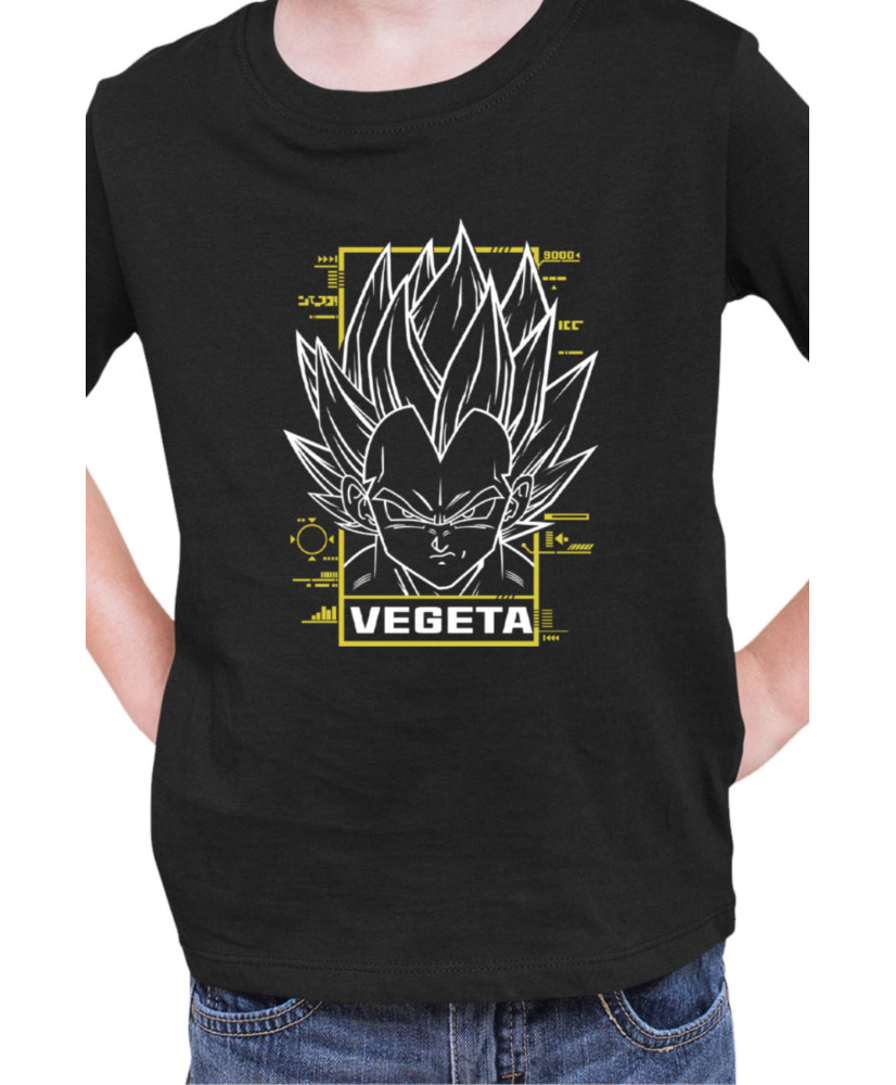 Детска Тениска Japan Manga Anime Comics Animation Dbz Over 9000 Vegeta