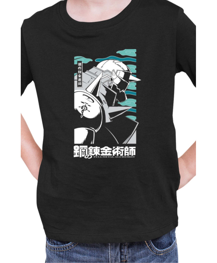Детска Тениска Japan Manga Anime Comics Animation Full Metal Alchemist Mazinger