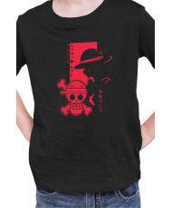 Детска Тениска Japan Manga Anime Comics Animation One Piece Red Monkey