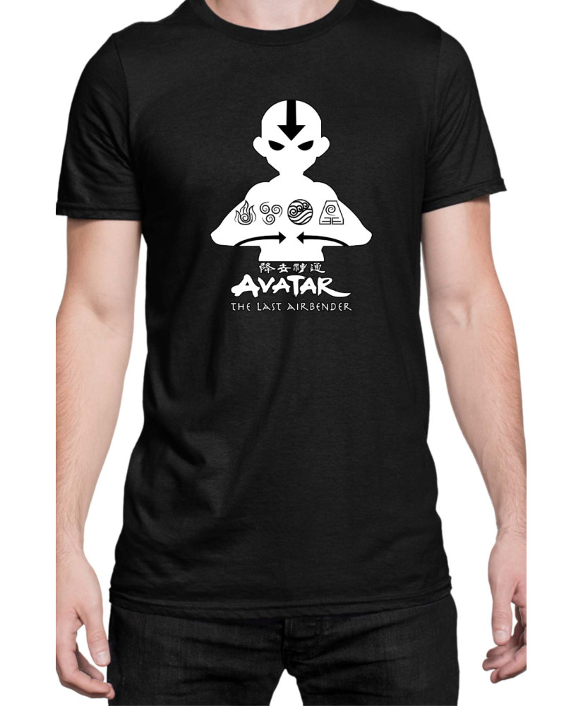 Мъжка Тениска Japan Manga Anime Comics Animation Avatar The Last Airbender Aang Мъжка Тениска Japan Manga Anime Comics Animation Avatar The Last Airbender Aang