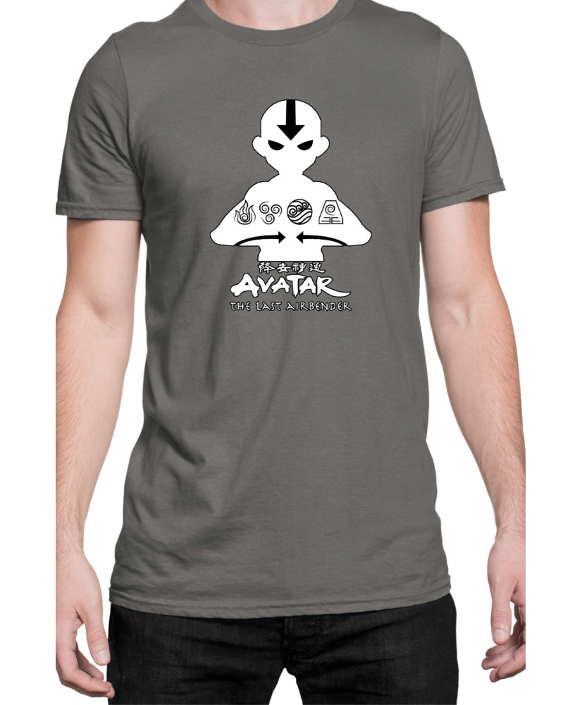 Мъжка Тениска Japan Manga Anime Comics Animation Avatar The Last Airbender Aang Мъжка Тениска Japan Manga Anime Comics Animation Avatar The Last Airbender Aang