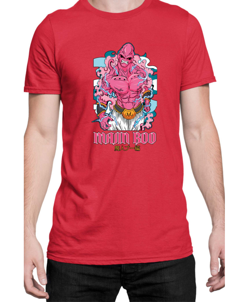 Мъжка Тениска Japan Manga Anime Comics Animation Dbz Boo Super Form Мъжка Тениска Japan Manga Anime Comics Animation Dbz Boo Super Form