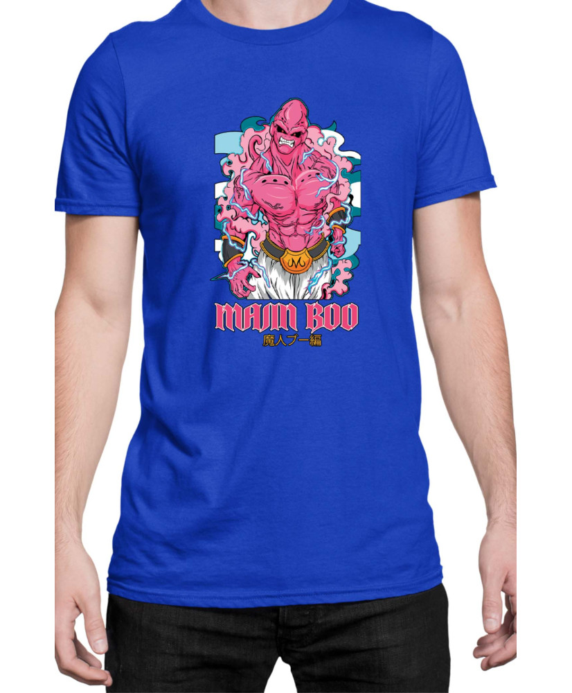 Мъжка Тениска Japan Manga Anime Comics Animation Dbz Boo Super Form Мъжка Тениска Japan Manga Anime Comics Animation Dbz Boo Super Form