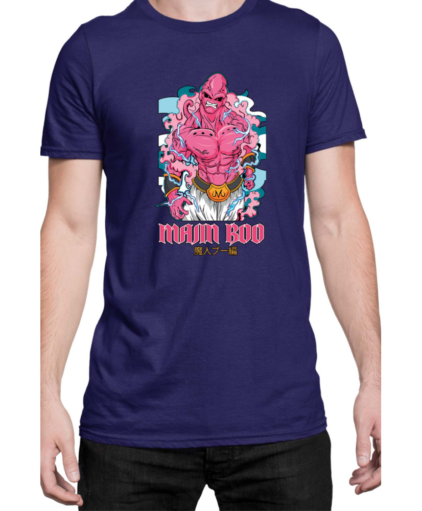 Мъжка Тениска Japan Manga Anime Comics Animation Dbz Boo Super Form Мъжка Тениска Japan Manga Anime Comics Animation Dbz Boo Super Form