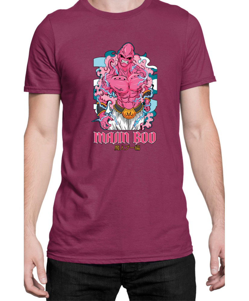 Мъжка Тениска Japan Manga Anime Comics Animation Dbz Boo Super Form Мъжка Тениска Japan Manga Anime Comics Animation Dbz Boo Super Form