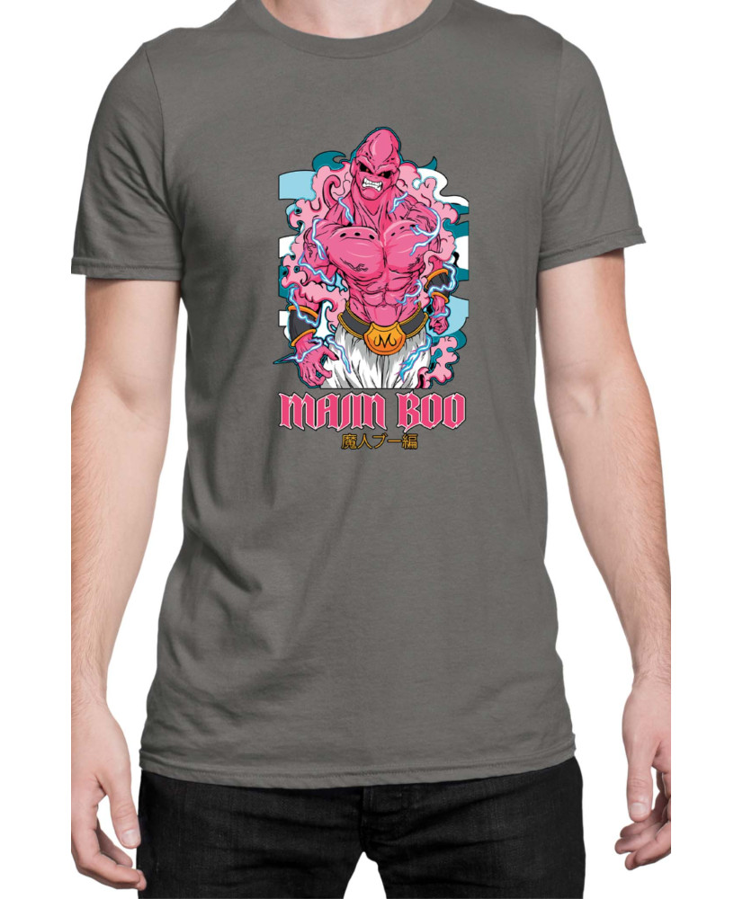 Мъжка Тениска Japan Manga Anime Comics Animation Dbz Boo Super Form Мъжка Тениска Japan Manga Anime Comics Animation Dbz Boo Super Form