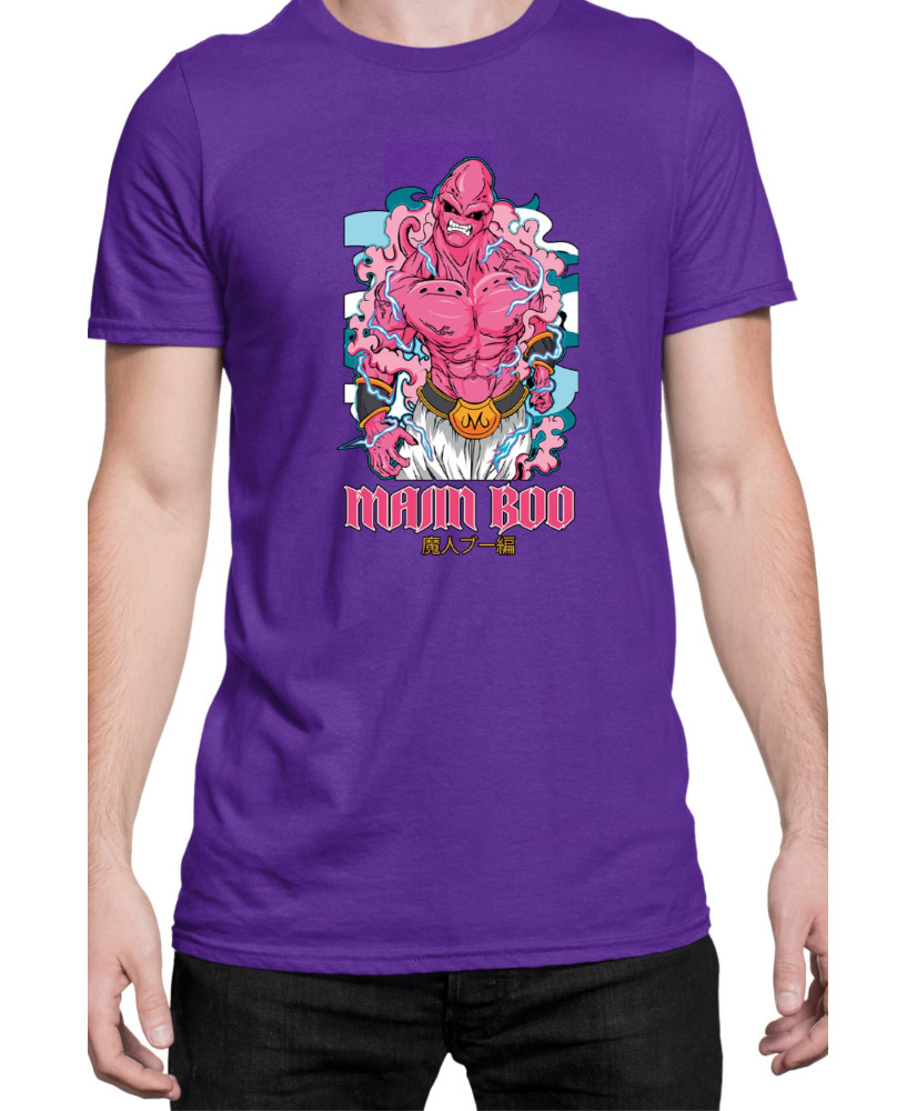Мъжка Тениска Japan Manga Anime Comics Animation Dbz Boo Super Form Мъжка Тениска Japan Manga Anime Comics Animation Dbz Boo Super Form