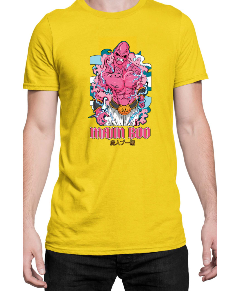 Мъжка Тениска Japan Manga Anime Comics Animation Dbz Boo Super Form Мъжка Тениска Japan Manga Anime Comics Animation Dbz Boo Super Form