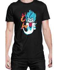 Мъжка Тениска Japan Manga Anime Comics Animation Dbz Clown Vegeta
