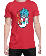 Мъжка Тениска Japan Manga Anime Comics Animation Dbz Clown Vegeta