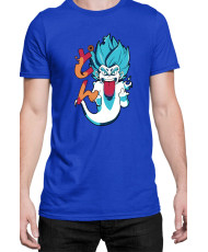 Мъжка Тениска Japan Manga Anime Comics Animation Dbz Clown Vegeta