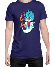 Мъжка Тениска Japan Manga Anime Comics Animation Dbz Clown Vegeta