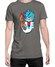 Мъжка Тениска Japan Manga Anime Comics Animation Dbz Clown Vegeta