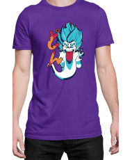 Мъжка Тениска Japan Manga Anime Comics Animation Dbz Clown Vegeta