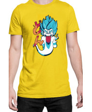 Мъжка Тениска Japan Manga Anime Comics Animation Dbz Clown Vegeta