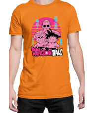 Мъжка Тениска Japan Manga Anime Comics Animation Dbz Krilin Roshi Goku