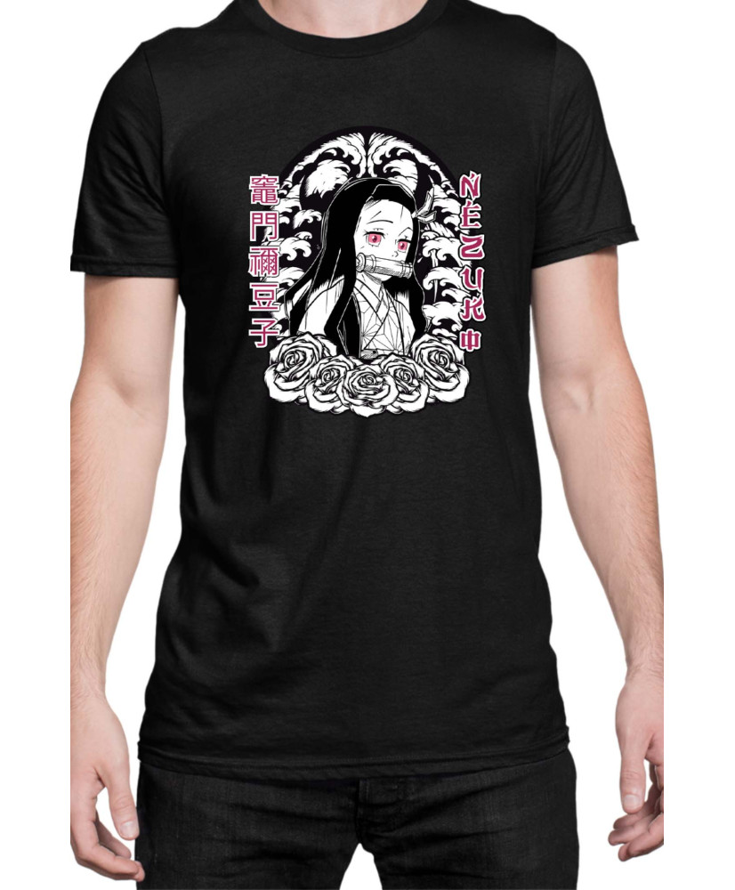 Мъжка Тениска Japan Manga Anime Comics Animation Demon Slayer Cute Nezuko