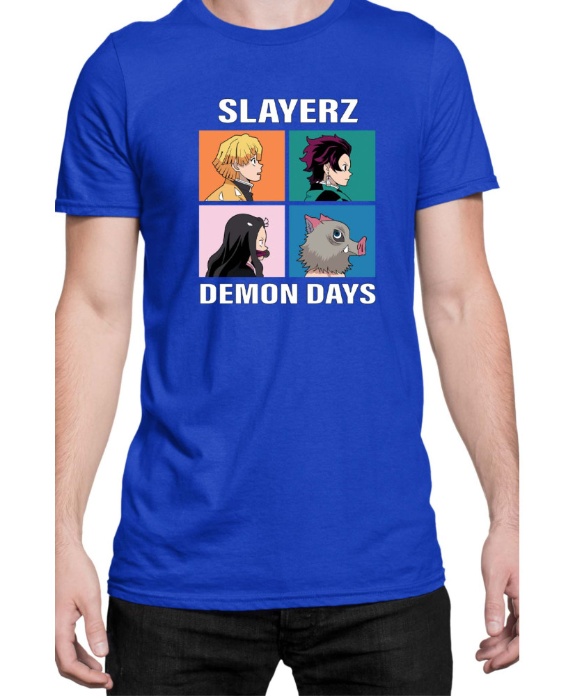 Мъжка Тениска Japan Manga Anime Comics Animation Demon Slayer Slayerz